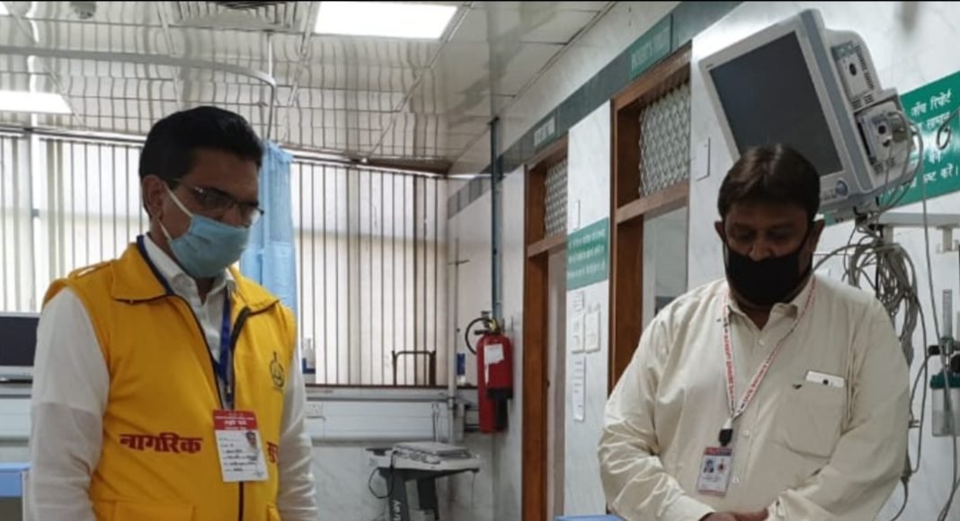 मुख्यमंत्री कोष और इमरान कुरैशी की सूझबूझ से सेक्टर वार्डेन सालेहीन की बची थी जान