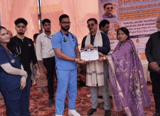 डॉ. निदा फातिमा ने किया निःशुल्क चिकित्सा मेला का आयोजन