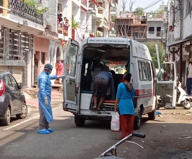 लखनऊ में आज फिर कोरोना मरीज़ों की संख्या में हुई वृद्धि
