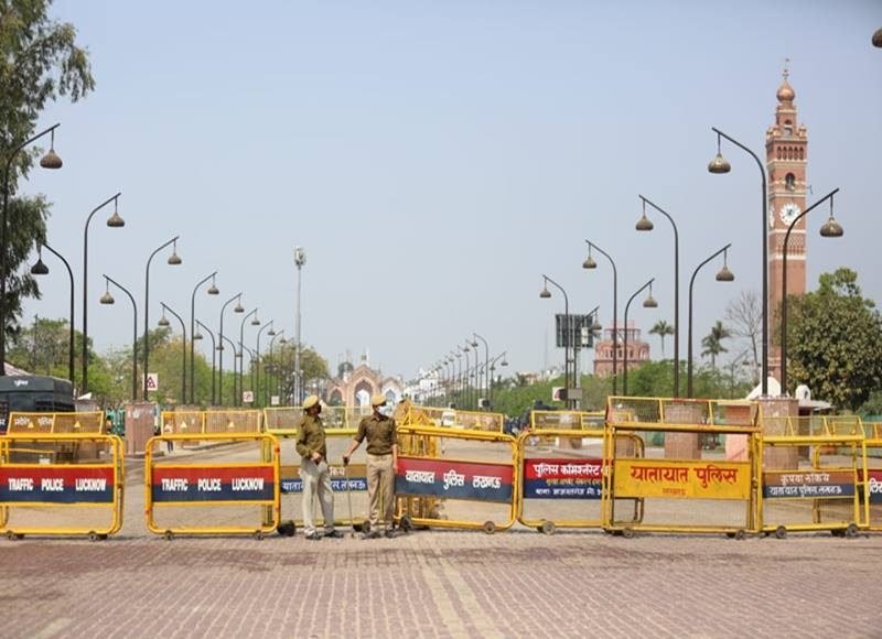 लखनऊ में चार की कोरोना से मौत,कल रात 10 बजे से 13 जुलाई सुबह पांच बजे लॉकडाउन के आदेश