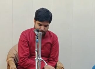 लखनऊ में इमाम हसन अस्करी (अलैहिस्सलाम) की विलादत के अवसर पर आयोजित हुई भव्य धार्मिक कवि संगोष्ठी