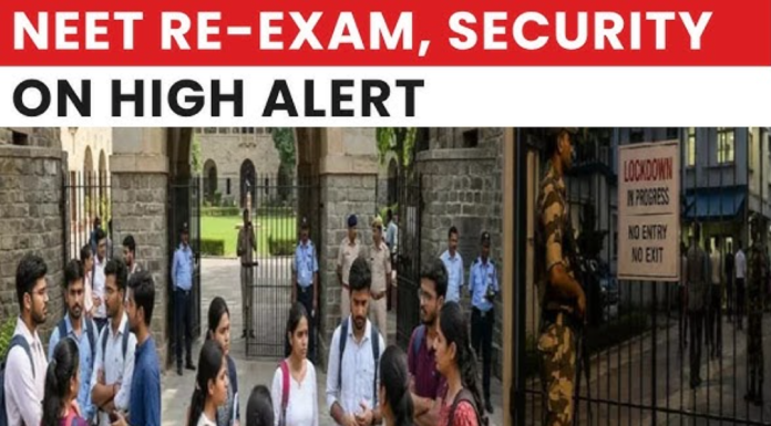 NEET-UG पुनर्परीक्षा से पहले देशभर में हाई अलर्ट, सुरक्षा एजेंसियां पूरी तरह सतर्क