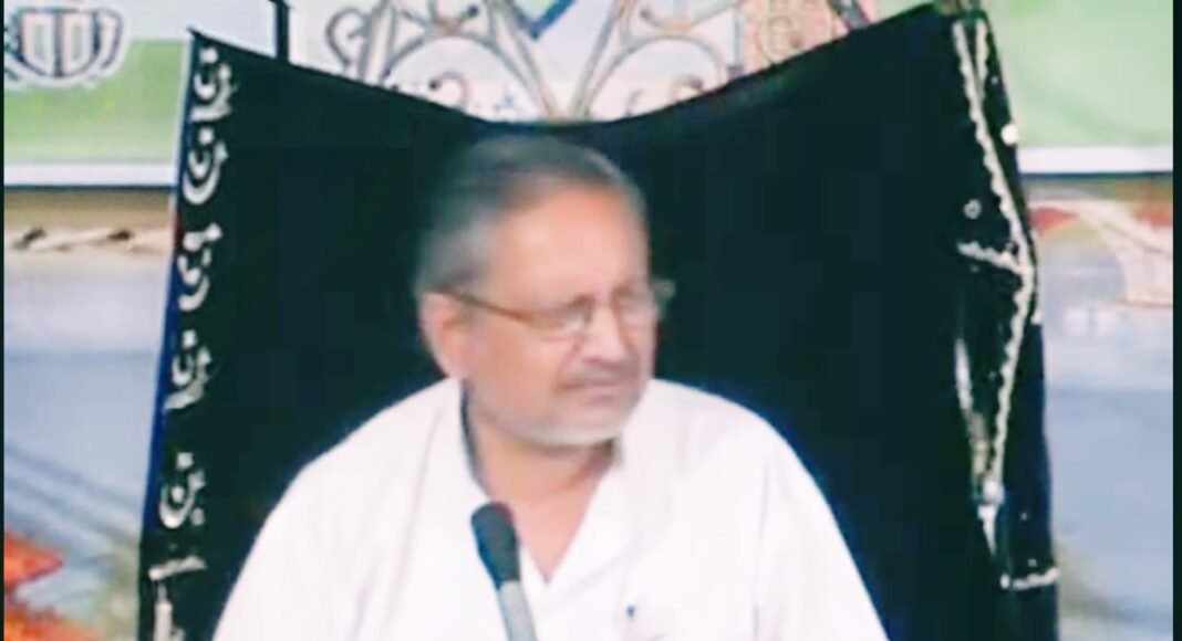 लखनऊ के मशहूर शायर-ए-अहलेबैत मुनीर लखनवी की याद में मजलिस-ए-पंजुम का आयोजन