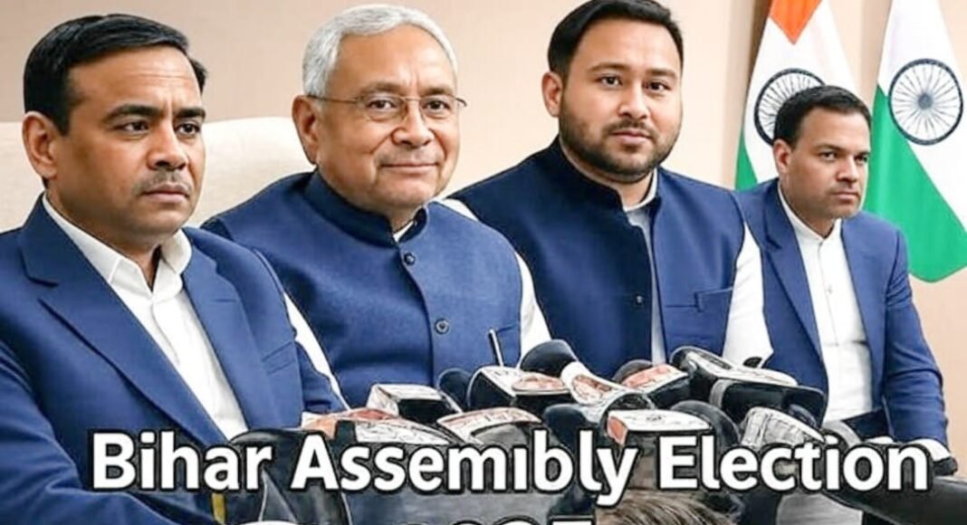 आगामी बिहार विधानसभा चुनाव 2025 में बदलते समीकरण और जनता का रुझान
