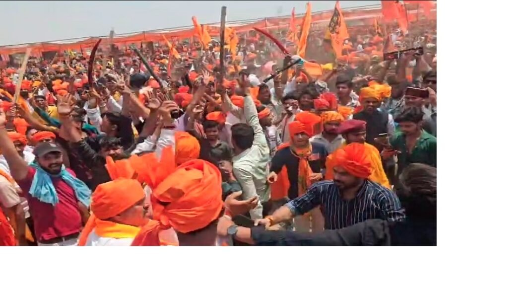 राणा सांगा पर विवादित बयान और असलहों के प्रदर्शन से बढ़ता तनाव