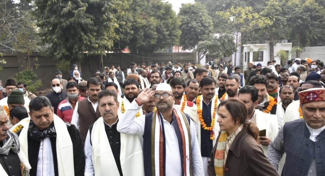प्रदेश कांग्रेस मुख्यालय में हर्षोल्लास एवं परम्परागत तरीके से मनाया गया गणतंत्र दिवस