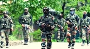 सेना और आतंकियों के बीच मुठभेड़ जारी