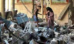 गाजा पट्टी में मानवीय संकट की गंभीर स्थिति ,48 घंटों में 14,000 बच्चों की जान खतरे में
