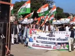 लखनऊ में कांग्रेस की रैली की तैयारियां