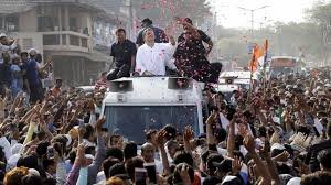 आगामी विधानसभा चुनाव प्रचार के लिए राहुल गाँधी ने राजस्थान के जयपुर में किया रोड शो, रामलीला मैदान में किया जनता को सम्बोधित