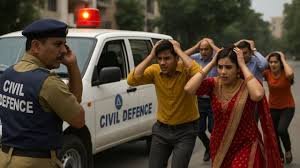 हवाई हमले के सायरन और ब्लैकआउट जैसी परिस्थितियों से निपटने के लिए नागरिक रहें जागरूक