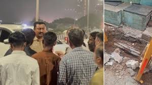 जलभराव वाली सड़क पर किशोर की करंट लगने से मौत