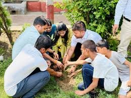 हजरतगंज में पर्यावरण जागरूकता अभियान