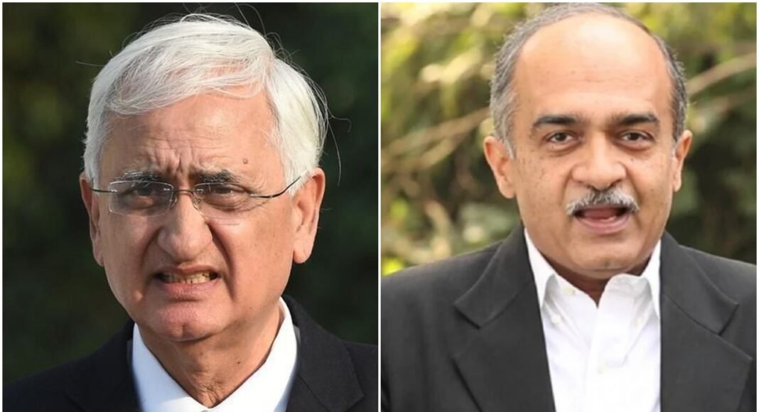 दिल्ली में नागरिकता क़ानून को लेकर हुए  हिंसक प्रदर्शन में सलमान खुर्शीद और प्रशांत भूषण के नाम
