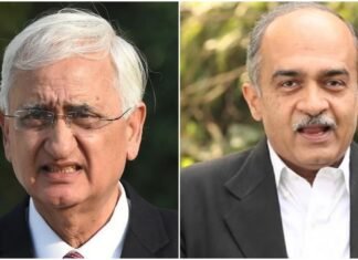 दिल्ली में नागरिकता क़ानून को लेकर हुए  हिंसक प्रदर्शन में सलमान खुर्शीद और प्रशांत भूषण के नाम