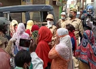हरदोई के मटियामऊ गांव में किया महिलाओं ने पुलिस पर पथराव,10 महिलाओँ  सहित 2 लोग पुलिस हिरासत में